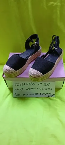 sandália tamanho 36