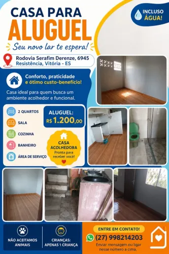 Aluga- se casa