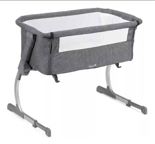 Berço Safety 1st, Side By Side, Grey - SEMINOVO R$ 700,00