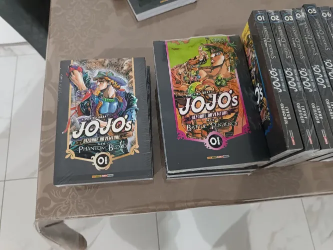 Coleção Mangá Jojo Arcos 1-4 completos