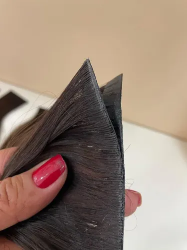 Faixas de cabelo humano