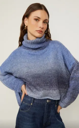 Tricot Animale Gola Alta (Tam. P)