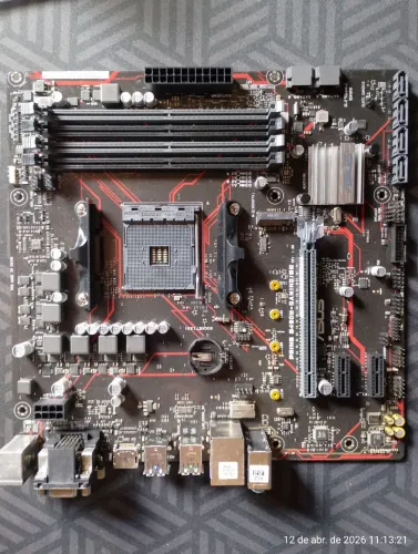 Placa mãe Asus Prime B450M GAMING/BR