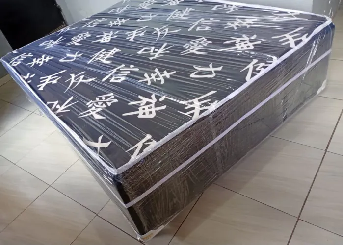 Cama box casal nova de espuma 7cm confortável 380$ entrega grátis