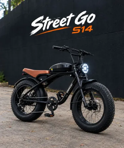 Bike elétrica Street go s14 750W