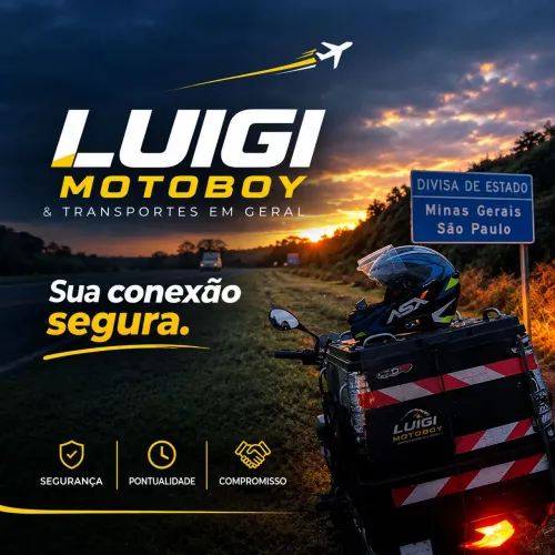 Luigi Motoboy & Transportes | Entregas Rápidas e Viagens Interestaduais