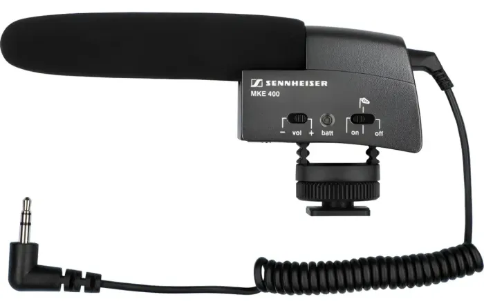 Microfone Shotgun Sennheiser Mke 400 Original