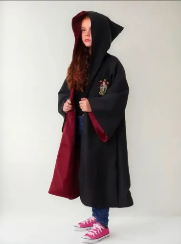 Manto Capa Harry Potter Grifinória Tamanho M