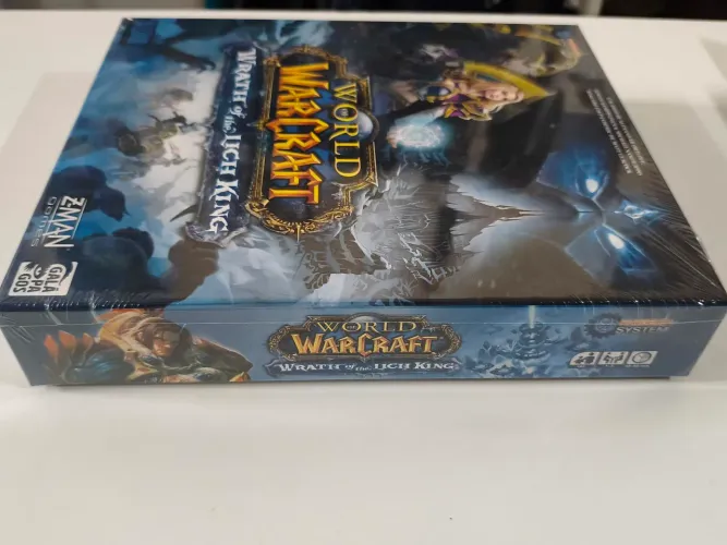 Jogo Tabuleiro World of Warcraft wrath of lich king lacrado