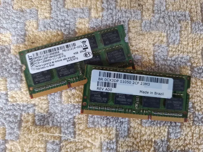 2 Memória RAM Smart 4gb 2rx8 DDR3