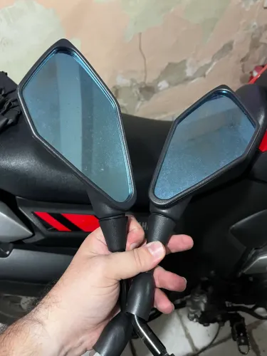 Retrovisor Z400 Gvs original lente convexa 
