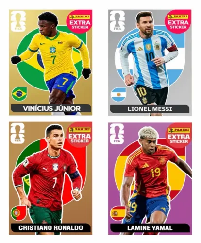 Figurinhas legends da compra do mundo 2026 original 
