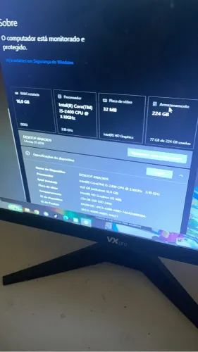 Pc pra estudo e jogos leve!