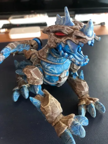 Boneco Dragão Mega Blocks