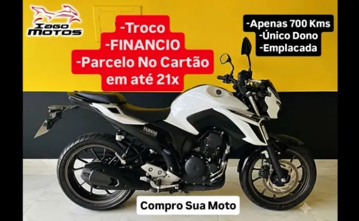 Yamaha Fazer 250 ABS 2026, Único Dono, cg start fan titan crosser 125 150 300 cb fazer xre