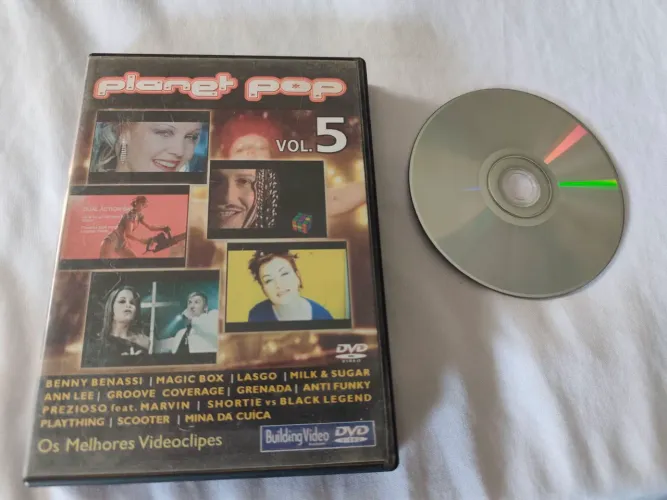 Dvd Original Planeta Pop vol.5