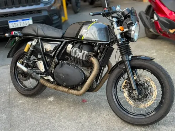 ROYAL ENFIELD CONTINENTAL GT 650 2021 NOVA DEMAIS, ACEITO TROCAS E FINANCIO.