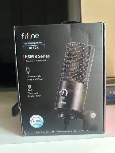Microfone Fifine K669B (NOVO)