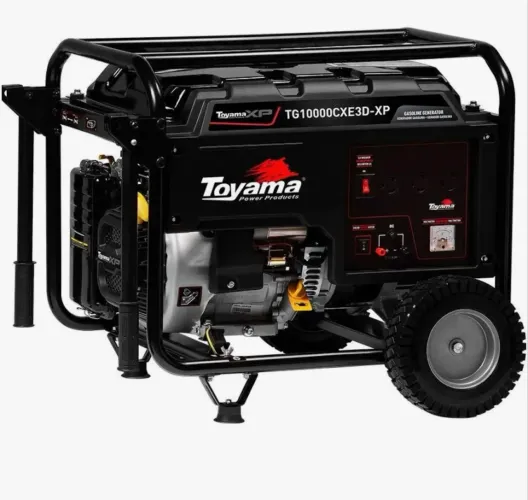Gerador Toyama 10KVA Trifásico, ideal para paredão de sistema hivolt.