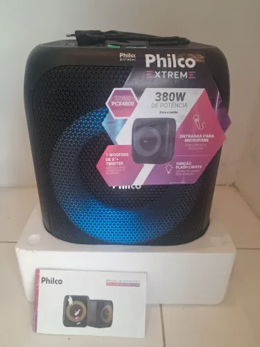 CX DE SOM AMPLIFICADA PHILCO PCX4800 380W