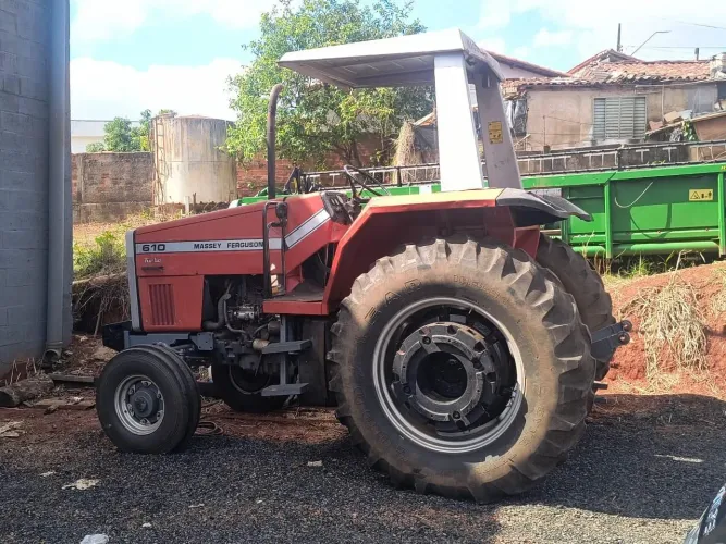 Trator massey ferguson 610, potência 90cv