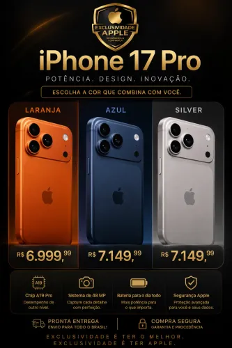 iPhone 17 Pro 256gb PRONTA ENTREGA!!