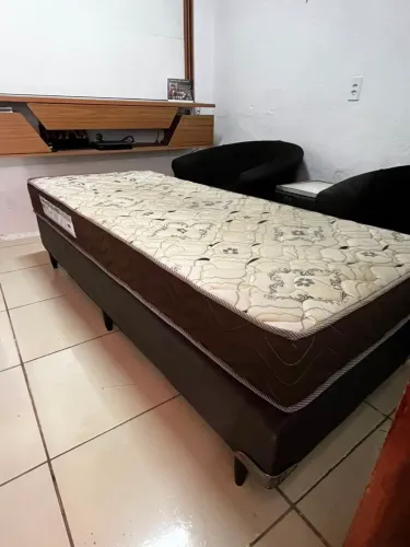Cama de solteiro ortobom