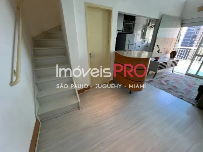 Locação de apto com 55 m² em Moema Pássaros.