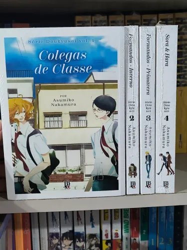 Mangás Doukyusei (YAOI) 4 Volumes Lacrados e Novos - Editora NewPop Pride, Boys Love