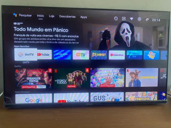 Tv led 43 polegadas Aiwa Android entrega local