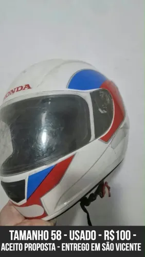 Capacete tamanho 58