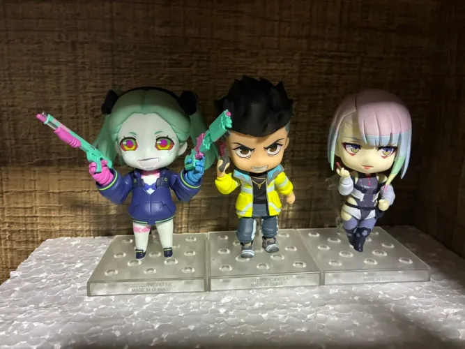 Coleção 3 figuras Nendoroid Cyberpunk Edgerunners