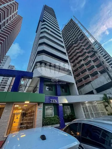 Flat, Meireles, 42m, 1 quarto, andar alto