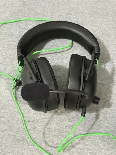 Headset Gamer Razer BlackShark V2 X Preto - Apenas 2 Meses de Uso! (Na Caixa)