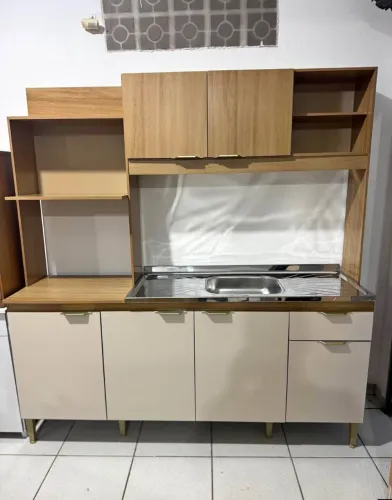 Cozinha compacta na caixa novo direto de fabrica