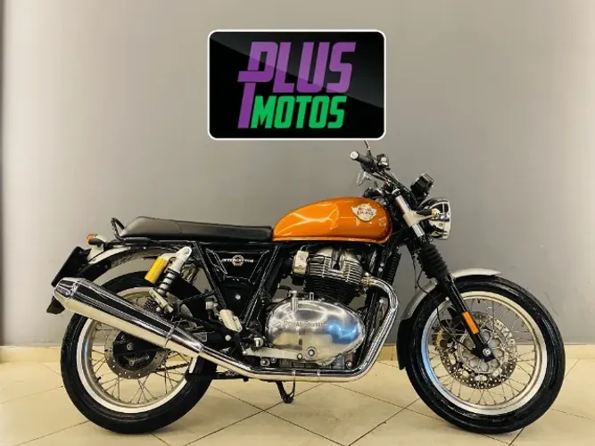 Royal Enfield Interceptor 650 Abs 2021 Laranja