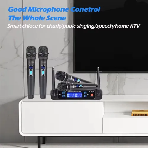 Black Friday, Kit 4 Microfones Sem Fio