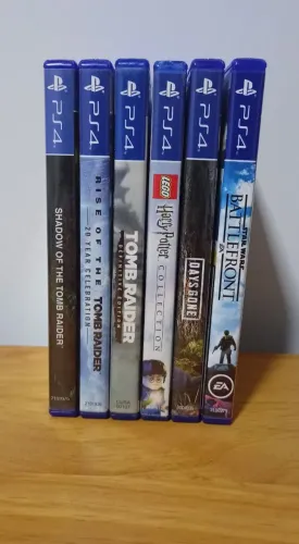Lote jogos games ps4