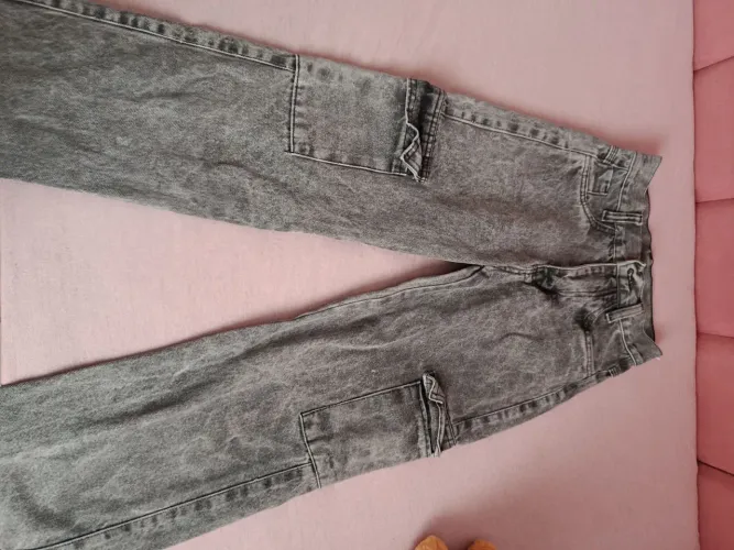 Calça cargo grafite 