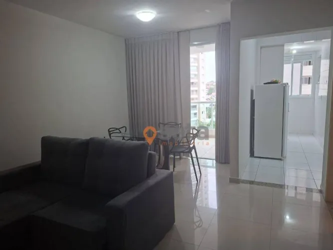 Apartamento com 1 dormitório para alugar, 57 m² por R$ 3.900/mês - Jardim das Colinas - Sã