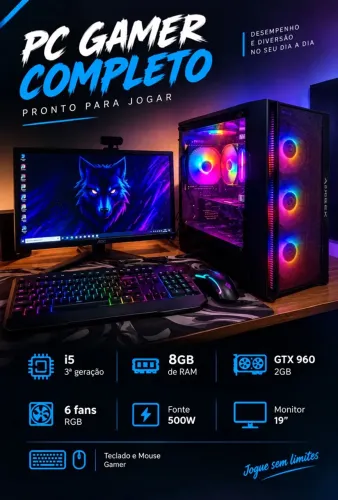 VENDO PC COMPLETO |  i5 3° Geração 