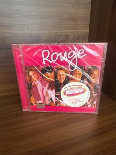 Cd Rouge Popstars Lacrado com Adesivo