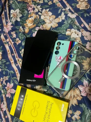 ? Samsung Galaxy S23 Plus 256GB - Impecável | Completo