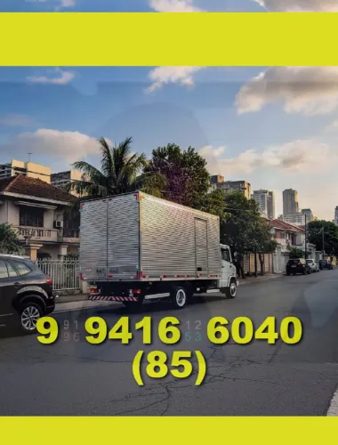 FRETE COM O CLEBER EM CAMINHÃO BAÚ 85 9 9416¨6040  Aliás, para liberar as funcionalidades 