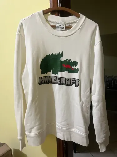 Moletom lacoste x minecraft