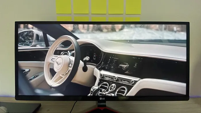 Monitor 29 ultrawide com auto falantes
