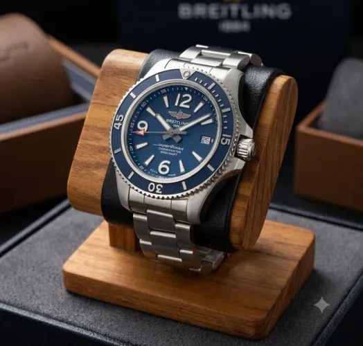 Relógio Breitling Super Ocean 42mm Azul