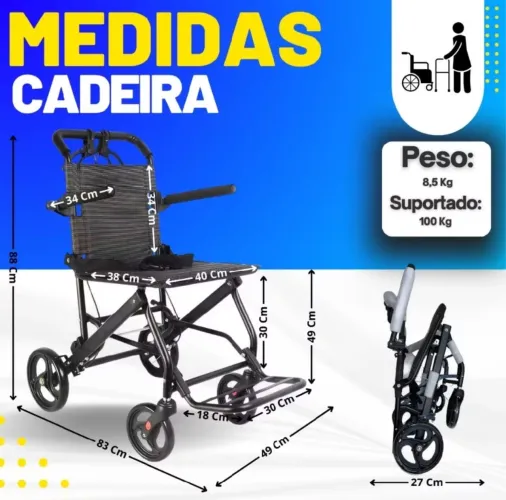 Vendo cadeira de rodas