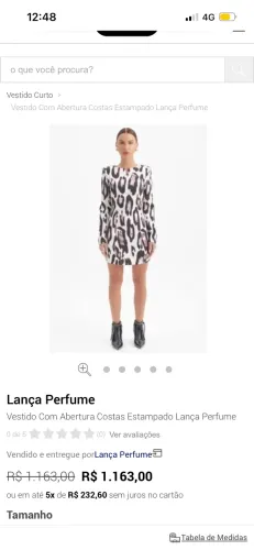 Vestido lança perfume