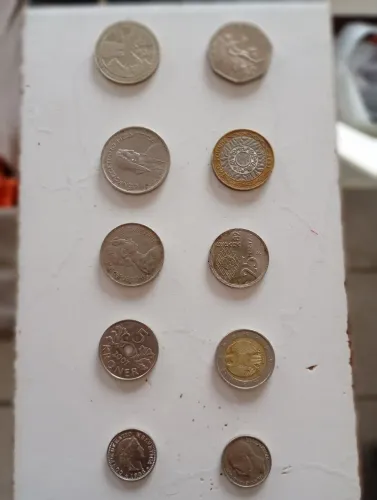 Moedas todas 120.00 todas